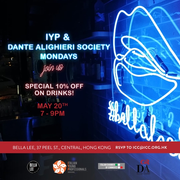 IYP Dante Alighieri Society Mondays Italian Chamber of