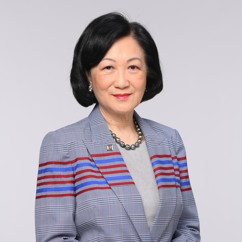 Hon Mrs. Regina Ip (Convenor of the Executive Council (ExCo) and Member of the Legislative Council of Hong Kong)